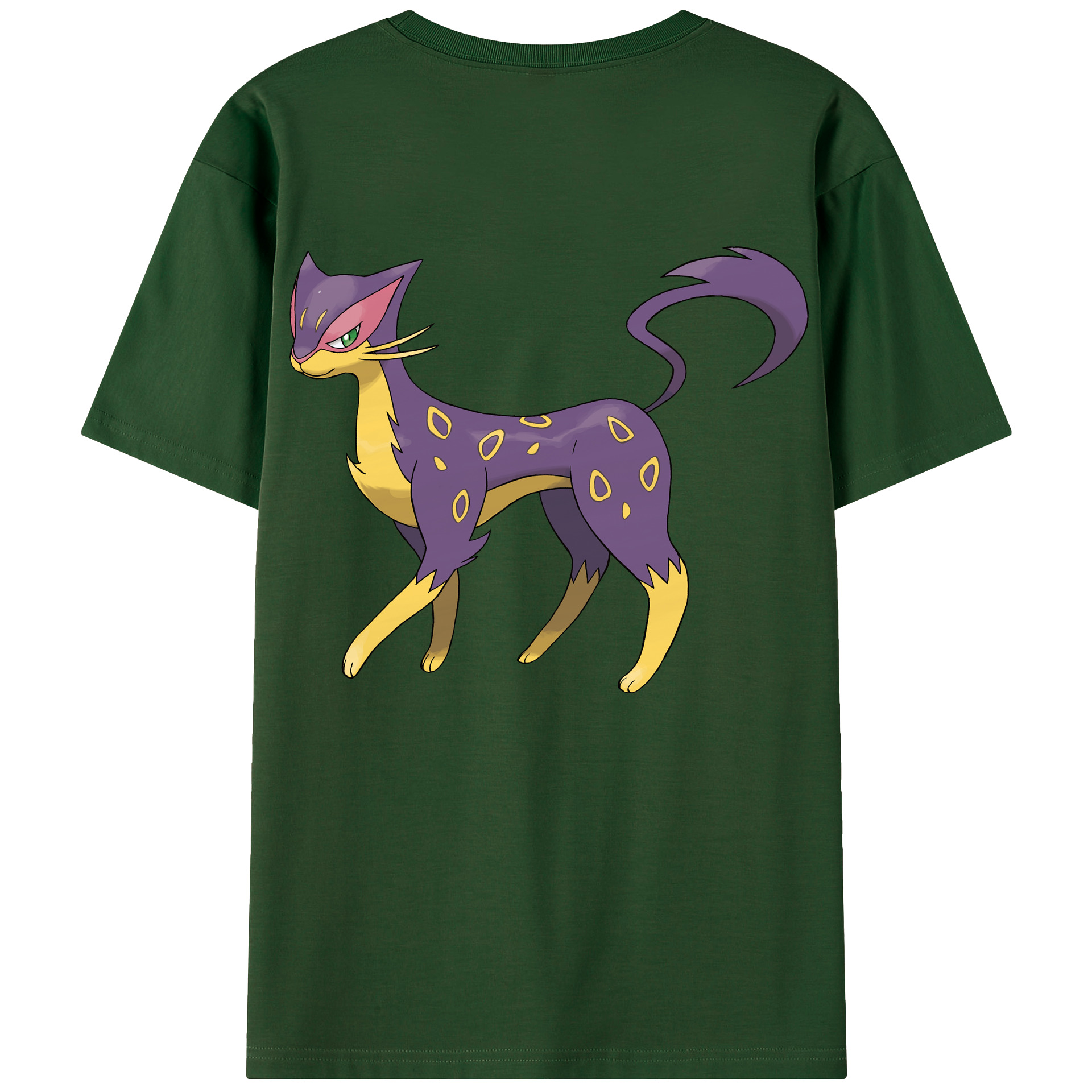 （画像用） ポケットモンスター Pokémon 綿100％半袖Tシャツ（背面プリント）